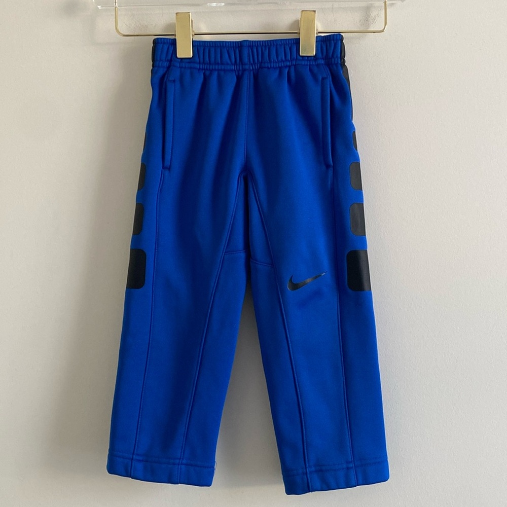 Nike Toddler Boy Cobalt Blue Therma-Fit Fleece Lined Pants